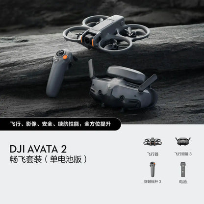 For Avata 2 First View Aerial UAV Flight Glasses Beginner Drones Plastic Remote Control Body Sense Control Immersive Flight