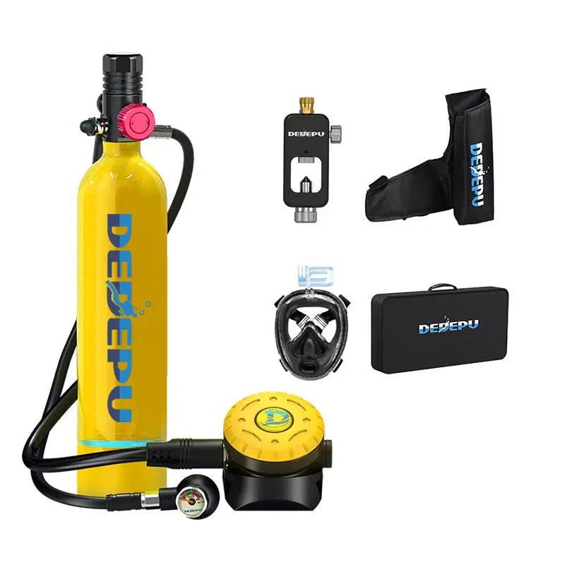 2022 New Arrival Underwater Breath Portable Mini Scuba Diving Tank Spare Air Cylinder 1L Mini Scuba Tank