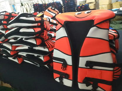 Kids Marine Kayak Neoprene Life Saving Swimming Custom Rescue Child Personalize Rafting Safety Life Jacket Life Vest PFD