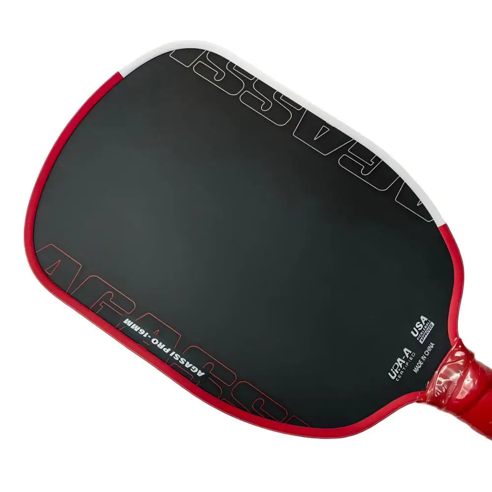 Agassi GEN4 Core Hot Pressed Integrated Matte Finish Pickleball Paddle  Lightweight 14-16mm Thickness for Advance
