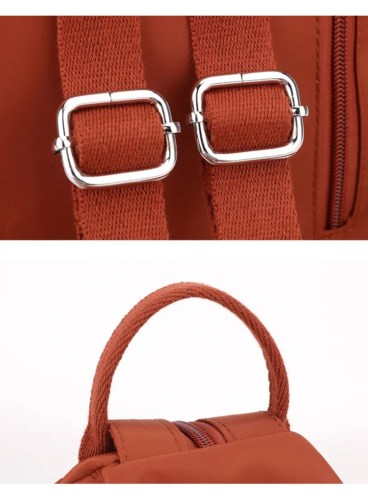Mini Waterproof Anti-theft Women's Chest Bag 2025 New Simple Versatile Fashion Oxford Cloth Casual Small Mini Women's Backpack