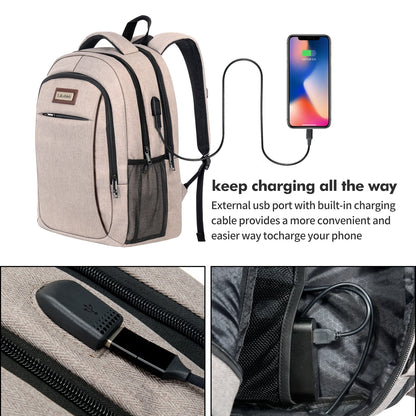 Unisex Waterproof  Backpack with Zipper Closure 36-55L Capacity