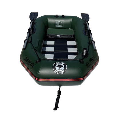 100% Full Heat Welded 5.7 ft 175 cm Single Person Fishing Boat PVC Inflatable Kayak 0 Glue Against Saltwater and Sunlight UV