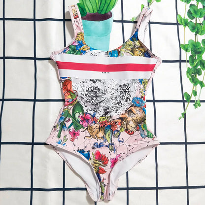 2024 SummerSummer Fashion Swimwear Women Luxury comfort Sexy Designer Swimsuit Luxury One-piece Famous Brand Swimsuit