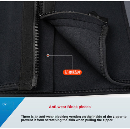 Wetsuit 3MM Neoprene Men Long Sleeve Split Wetsuit Warm Jacket Pants Plus Size Women Swimsuit Scuba Diving Snorkeling Surf Suit