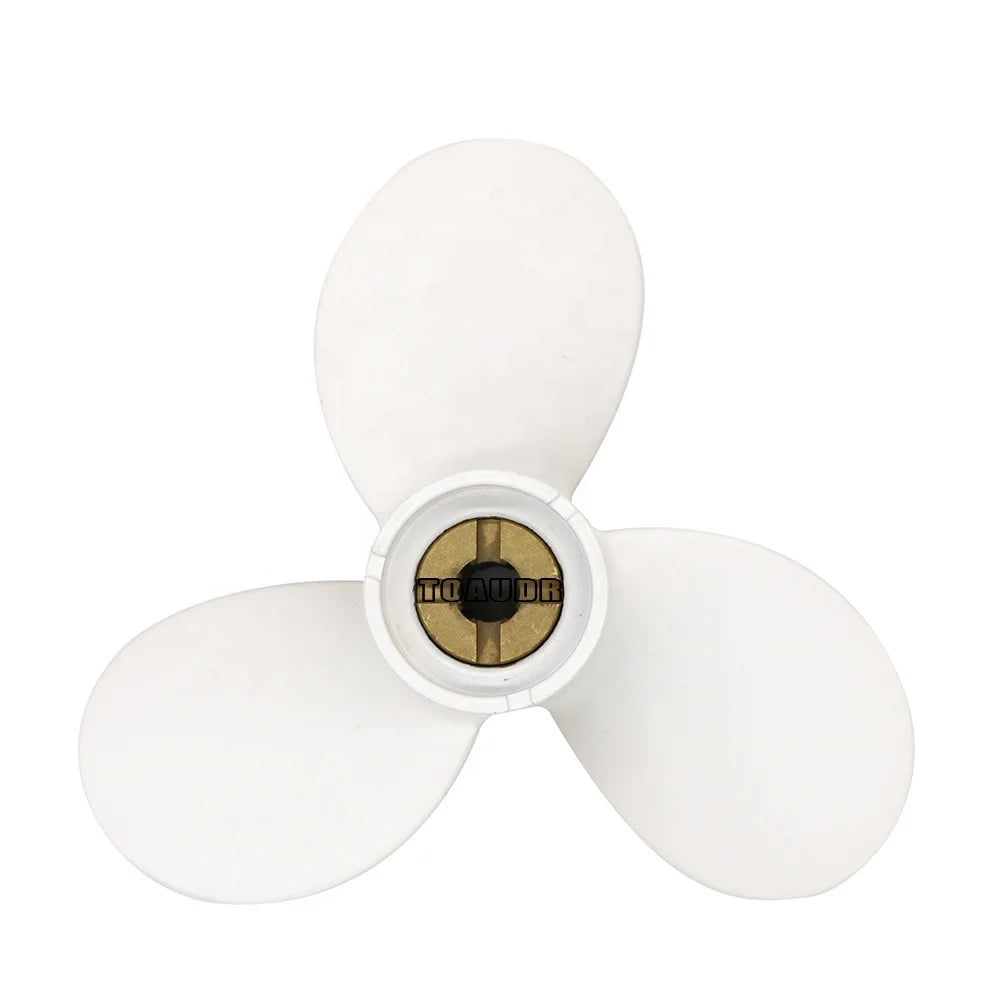Propeller 9x9-C Fit Yamaha Outboard Engines 5HP 6HP F6 8HP F8 Aluminum Pin Drive Spline RH