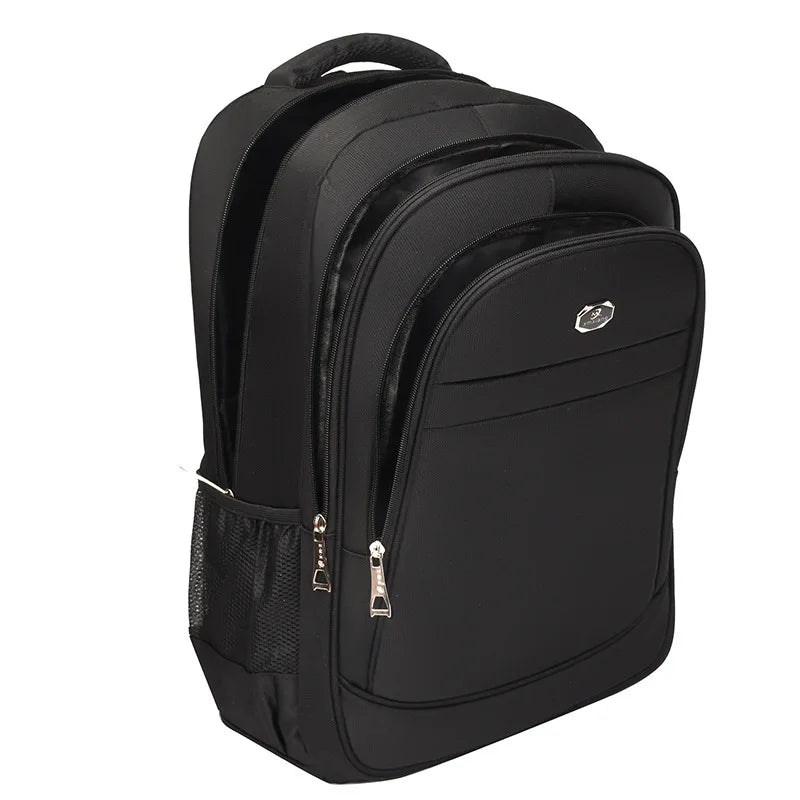 Large Capacity Men's Printed Logo Backpack Business Computer Travel Bag for College Students School for Business Trip Hiking