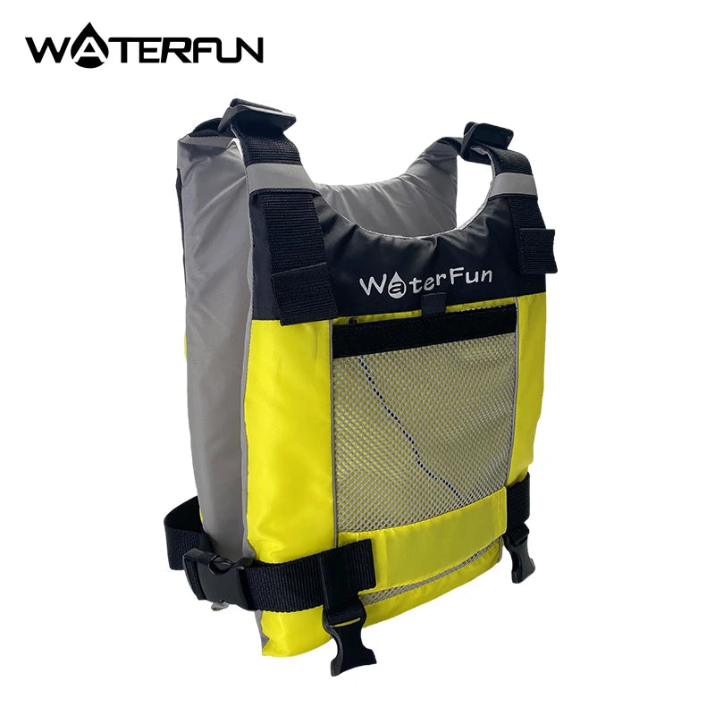 Adjustable Canoe Life Jacket Boating Kayaking Watersports Life Vest with Whistle for Sale