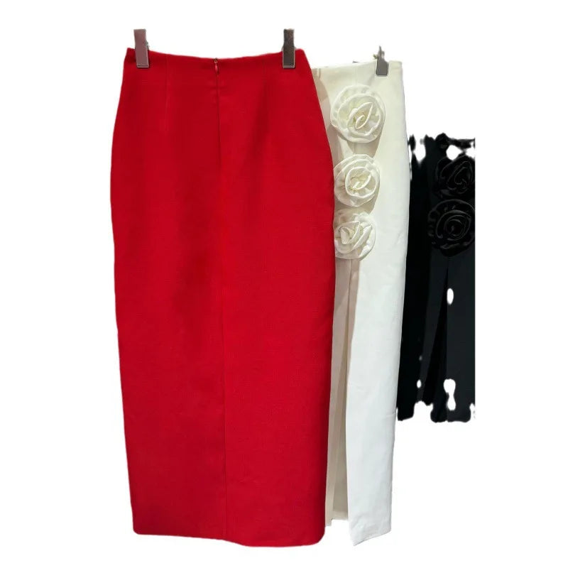 Boutique 2026 Spring New Fashionable High Waist Long Slim Fit Sexy Women's Half Skirt