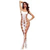 Sexy Lingerie Open Crotch Transparent Mesh Fish Net Full Body Stocking Crotchless Sexy Bodystocking