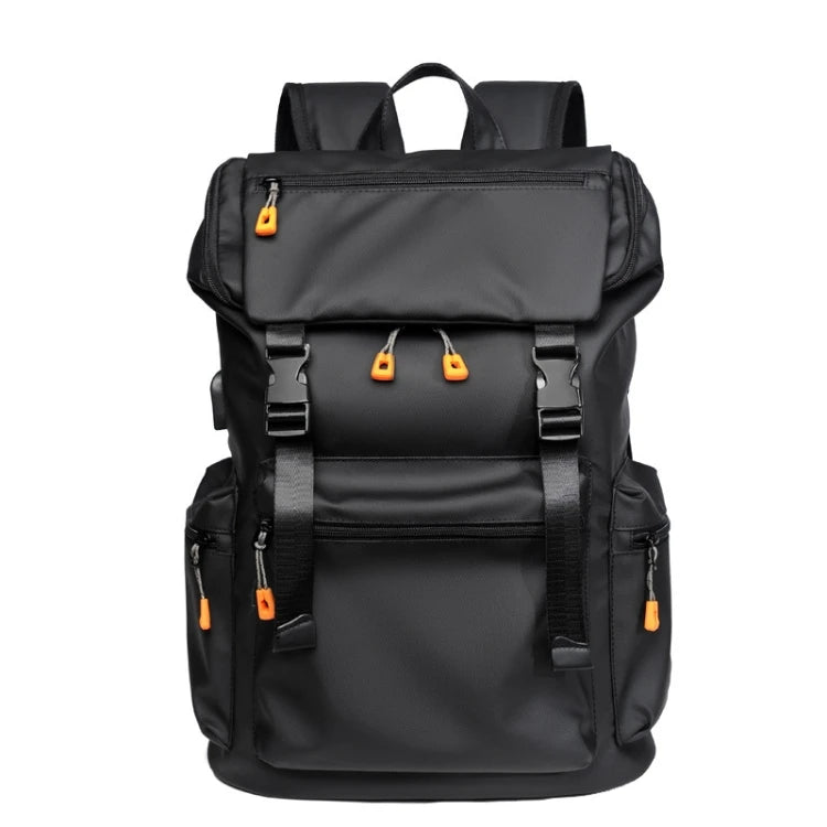 Business Leisure Comfortable Zipper Closure Waterproof Oxford Nylon Large Capacity Travel Bag Outdoor Sports Backpack