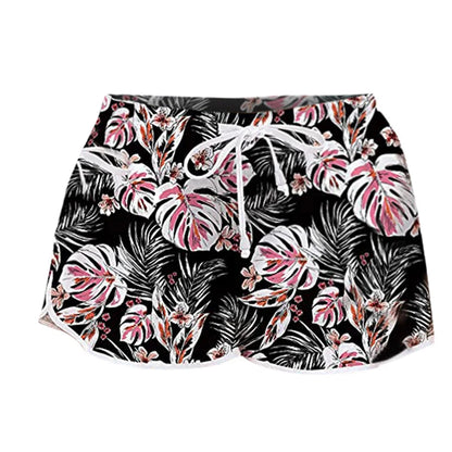 Woman Swim Shorts Women Summer Beach Gym Shorts Mujer Sexy Sport Loose Surf Swimwear Athletic Running Board Short Pant Quick Dry