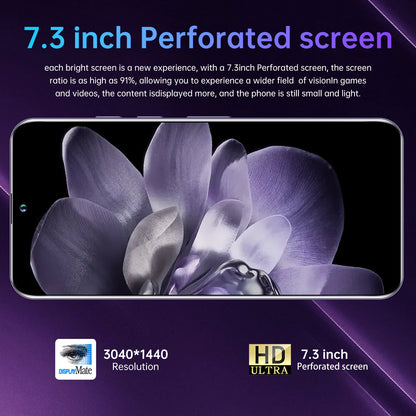 Hot Selling S26 ultra Original 7.3Inch 16GB+1TB Android 5G Smartphones Unlocked Cellular CDMA/LTE for Gaming