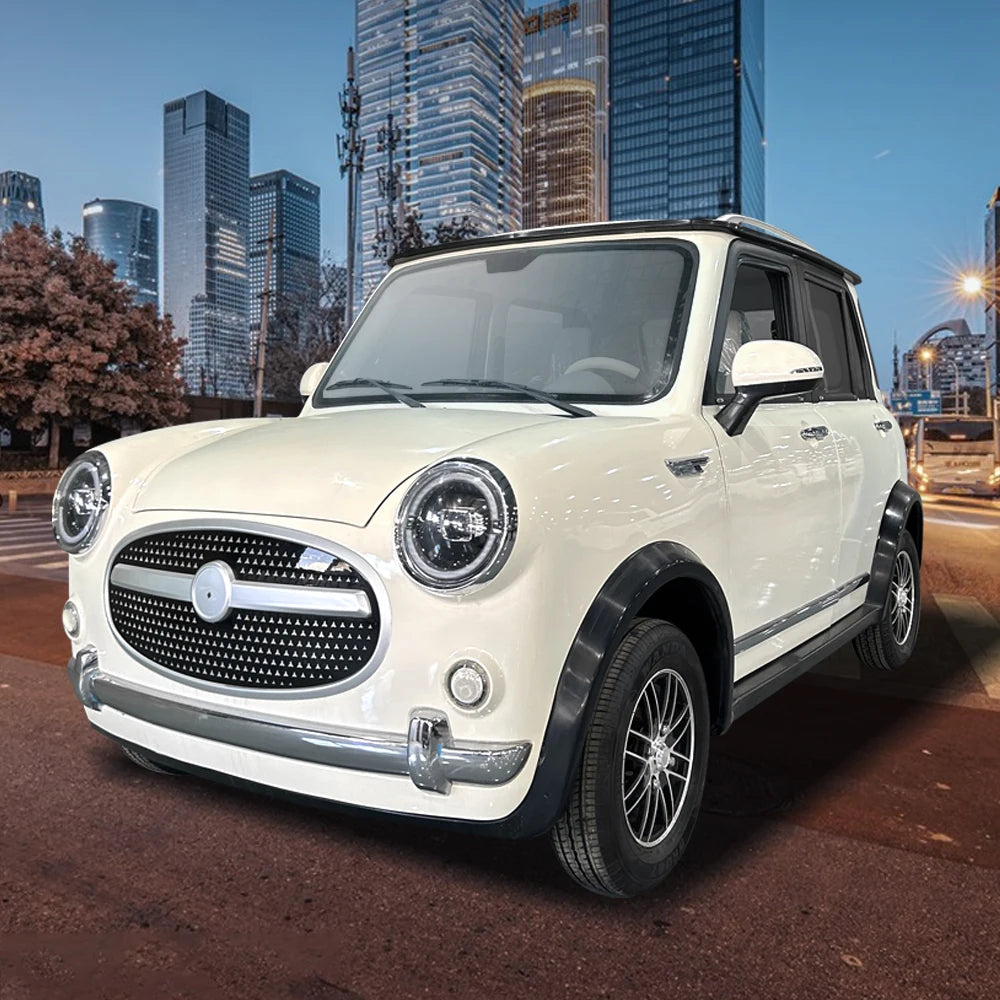 45km/h Small 4 Wheel Energy Electric Car Adult Pure Electric Vehicles
