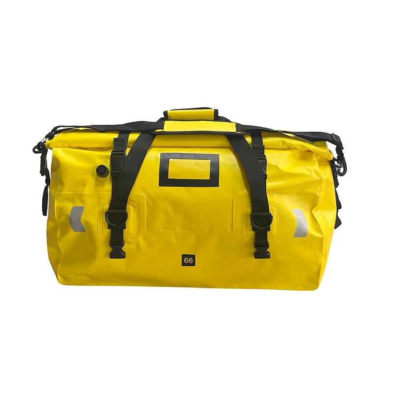 Large 40L PVC Waterproof Foldable Survival Backpack for Outdoor Camping Hiking Motorbike Bicycle 11mm Portable Convenient