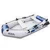 Solarmarine 260cm 0.7mm PVC Inflatable Boat for 3 People 3-person Air Mat Floor Rowing Boat