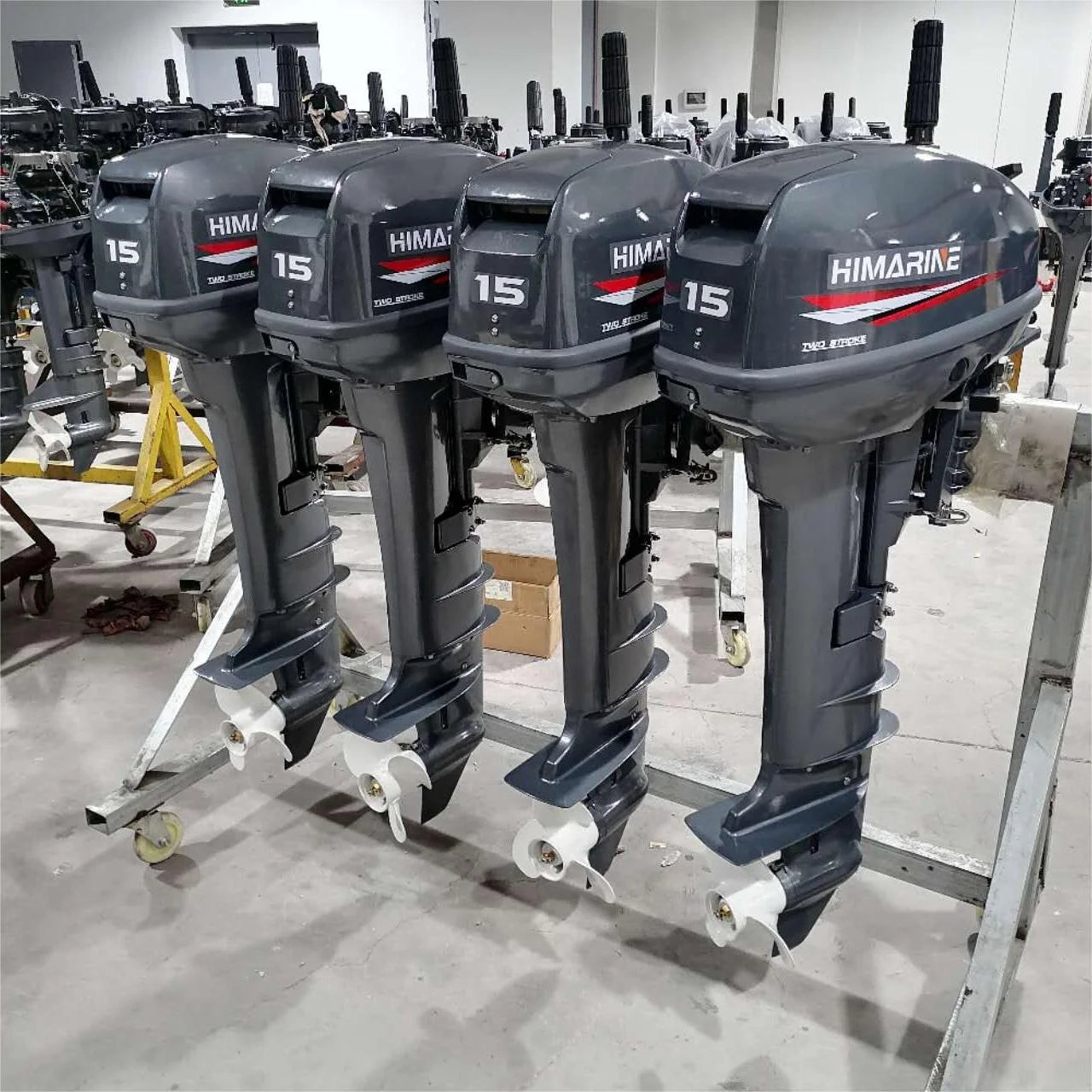 Himarine 2 Stroke 9.9HP Outboard Engines for Inflatable Compatible for Yamaha  Outboard Motor