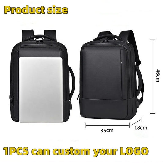 High Quality New Expandable Computer Backpack Large Capacity Travel Backpack for Mens Business Bag 17.3inch Backpack for Men