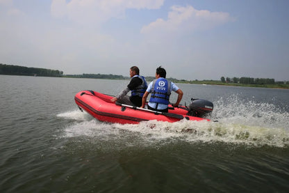 Custom logo Solar Marine 4 Person PVC Inflatable Aluminum Floor Flood Rescue Boat for Sell