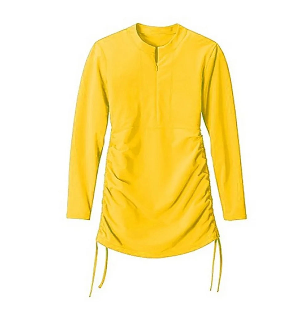 SBART Wetsuit Women UV Protection Long Sleeve Top Wet Suit Surf Swimsuit Rashguard Shirt Surfing Swimsuits Snorkeling swimwear