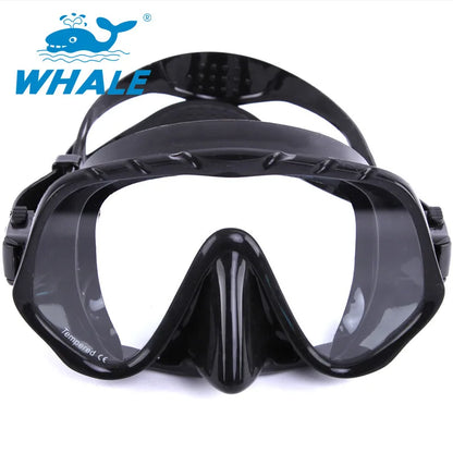 New Brand Professional Brand Diving Mask Seal Silicone Skirt Strap Snorkel Scuba Goggle With Great Vision Tempered Glass Adult