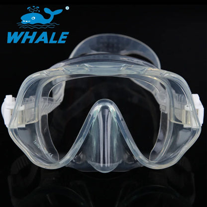 New Brand Professional Brand Diving Mask Seal Silicone Skirt Strap Snorkel Scuba Goggle With Great Vision Tempered Glass Adult