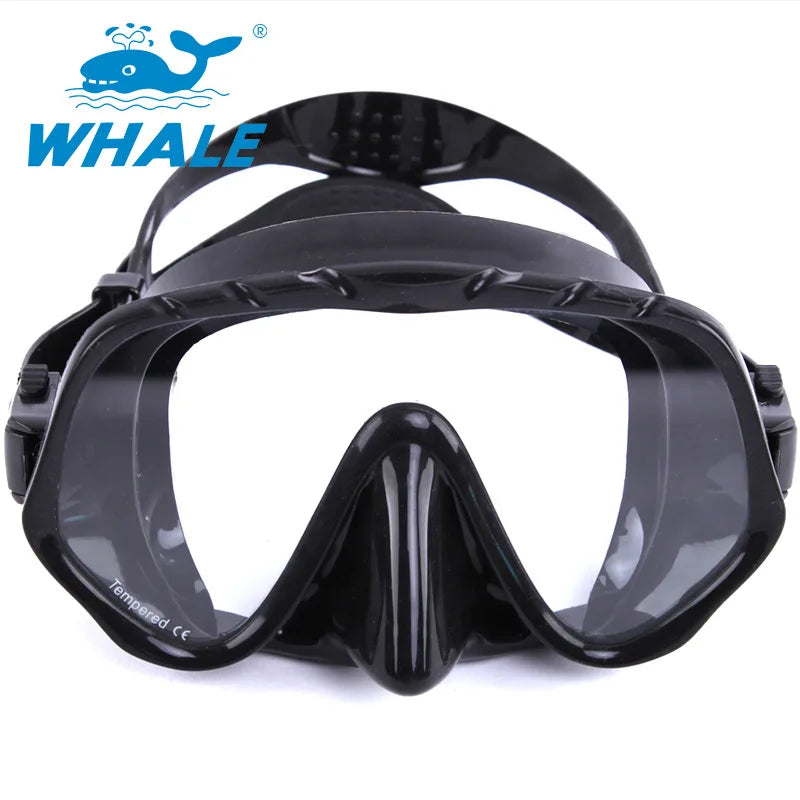 New Brand Professional Brand Diving Mask Seal Silicone Skirt Strap Snorkel Scuba Goggle With Great Vision Tempered Glass Adult