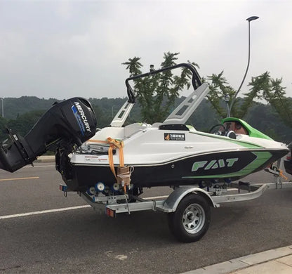High Quality 16 FT 4.8 M Fiberglass Small Outboard Jet Ski Boat
