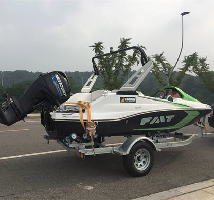 High Quality 16 FT 4.8 M Fiberglass Small Outboard Jet Ski Boat