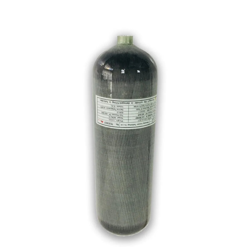 Acecare 6.8L SCUBA Tank 4500psi Carbon Fiber Tank for Divng From China