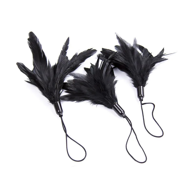 Sex Flirt tantalize Big Feather Tickler Toys Teasing Flirt Tickling Toy Adult Couples Sex Game Products