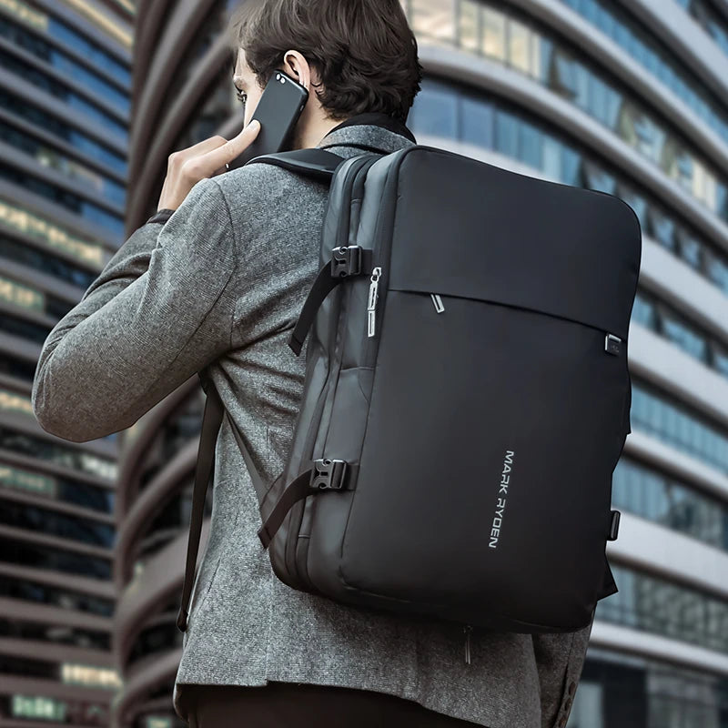 Mark Ryden Laptop Backpacks Black Backpack Bag Waterproof Anti Theft Backpack for Men Customizable Laptop Bags  MR8057