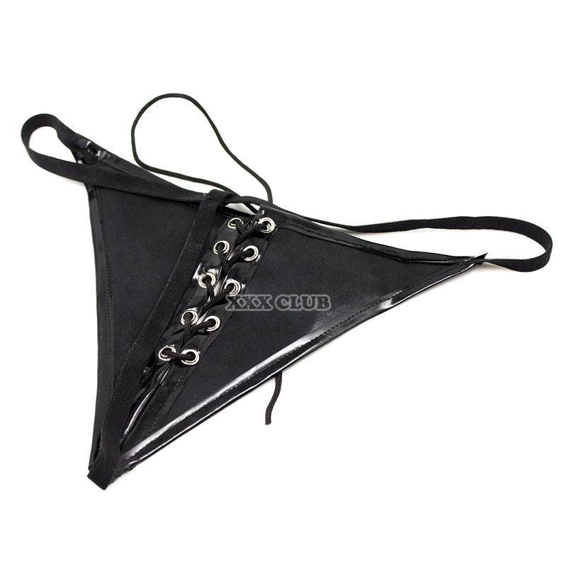 Thierry adult games adjustable Erotic toys restraint bondage thong chastity briefs for Fetish women couples sex game
