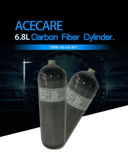 Acecare 6.8L SCUBA Tank 4500psi Carbon Fiber Tank for Divng From China