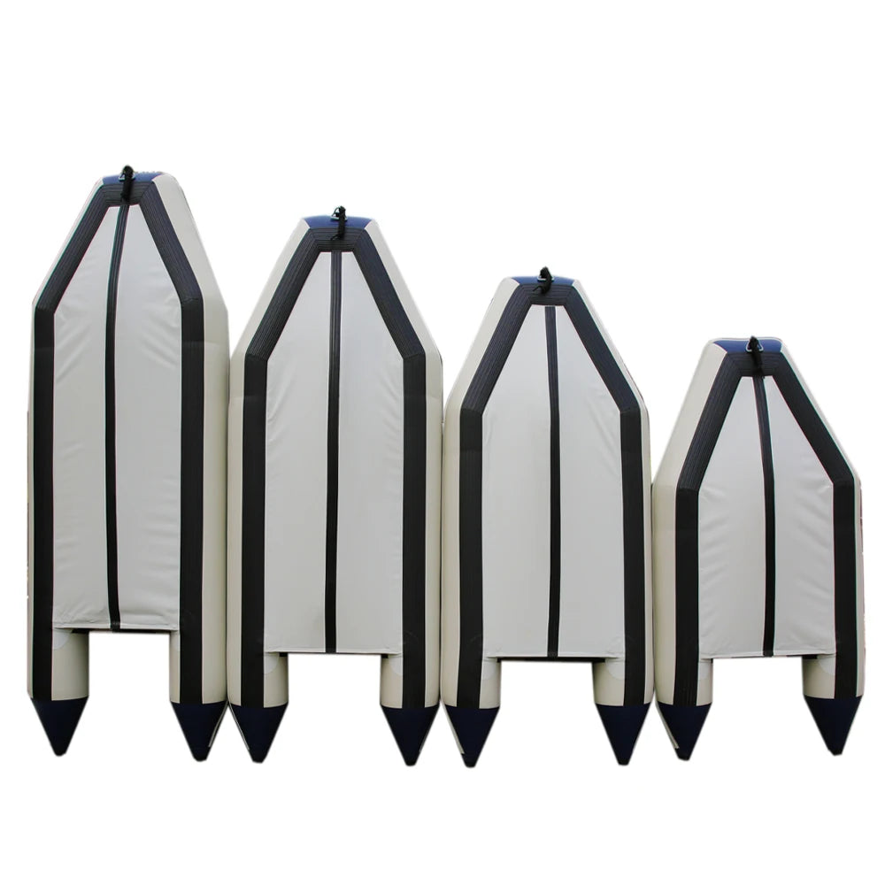 Portable Solar Marine 3 Person 230cm 7.5 ft Aluminum Floor Inflatable River Kayaks Fishing Boats Dinghy for Family Entertainment