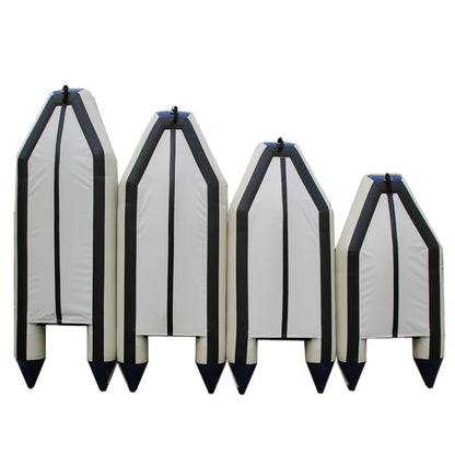 Portable Solar Marine 3 Person 230cm 7.5 ft Aluminum Floor Inflatable River Kayaks Fishing Boats Dinghy for Family Entertainment