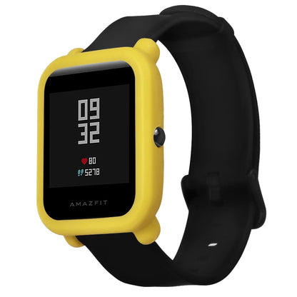 FIFATA Colorful Protective Silicone Soft Case For Huami Amazfit Bip Youth Watch Camouflage Soft TPU Case For Amazfit Watch cases