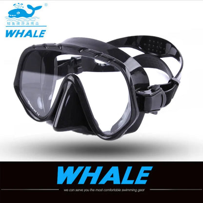 New Brand Professional Brand Diving Mask Seal Silicone Skirt Strap Snorkel Scuba Goggle With Great Vision Tempered Glass Adult