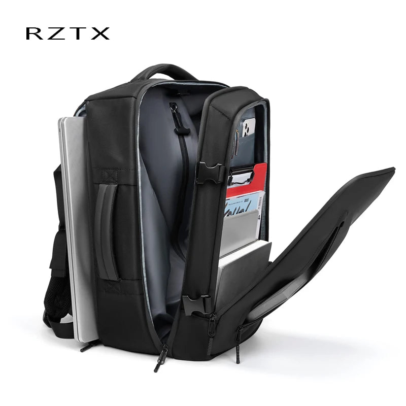 Custom Simple Letter Pattern Anti-Theft Smart Backpack Waterproof Oxford Design Reflective USB Lining Zipper Laptop Backpacks