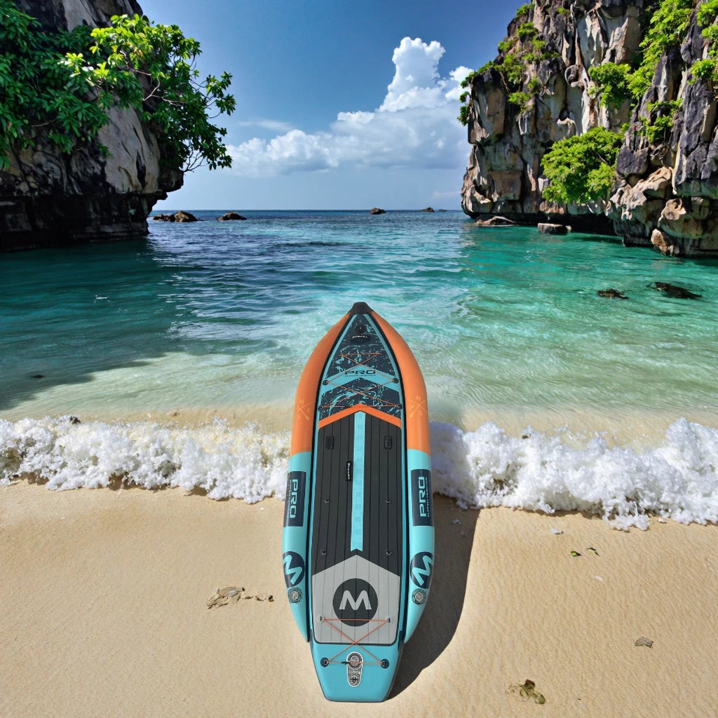 Popular Design Kayaks Ocean Waters Drop Stitch Material Inflatable Stand up Paddle Board Canoe Kayak Fishing Boat