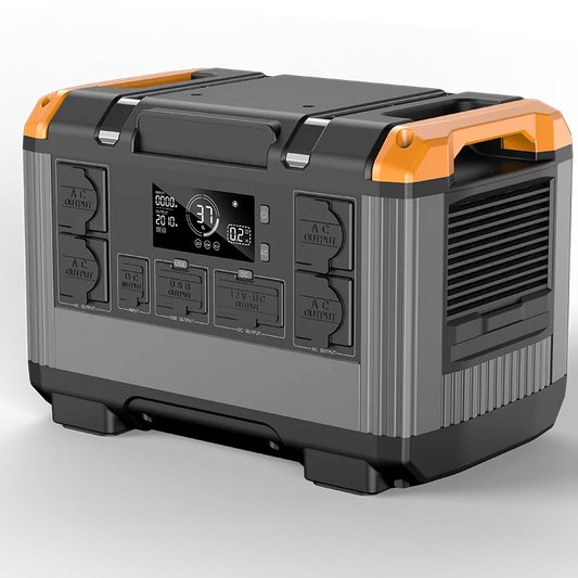 Outdoor Camping Solar Energy Charger 2400W Lifepo4 Battery Backup Portable Power Station Solar Generators