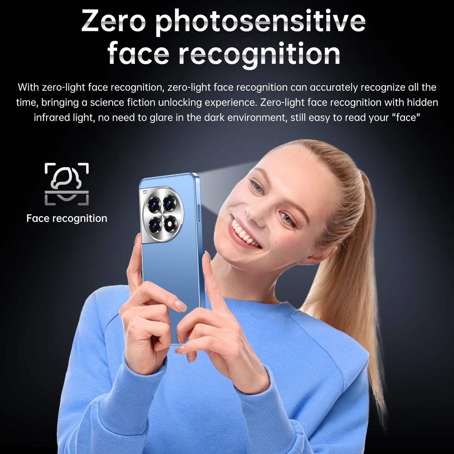 Value Deal Camon 30 5G Android Smartphone with 16GB+1TB 72MP+108MP Dual Camera Face Unlock Full Display Mobile Phone