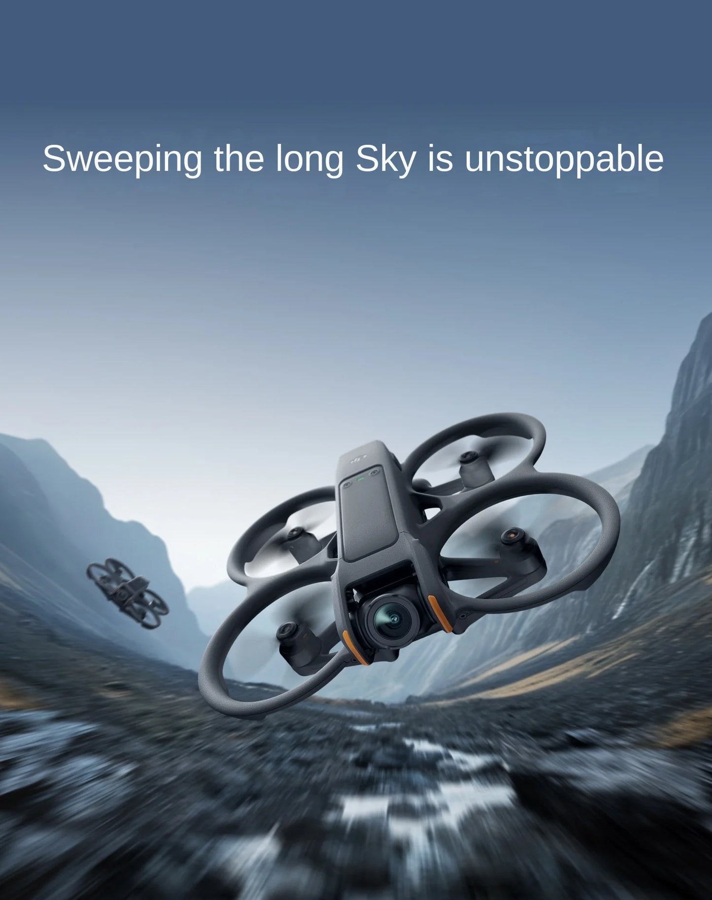 For Avata 2 First View Aerial UAV Flight Glasses Beginner Drones Plastic Remote Control Body Sense Control Immersive Flight