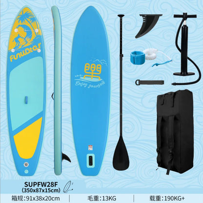 Paddle Inflatable Surfboard Professional SUP Water Skiing Paddle Rowing Board