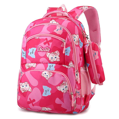 Two-Piece Fashionable Korean Backpack for Junior Senior High School Students Cross-Border Foreign Trade for Primary Campus Use
