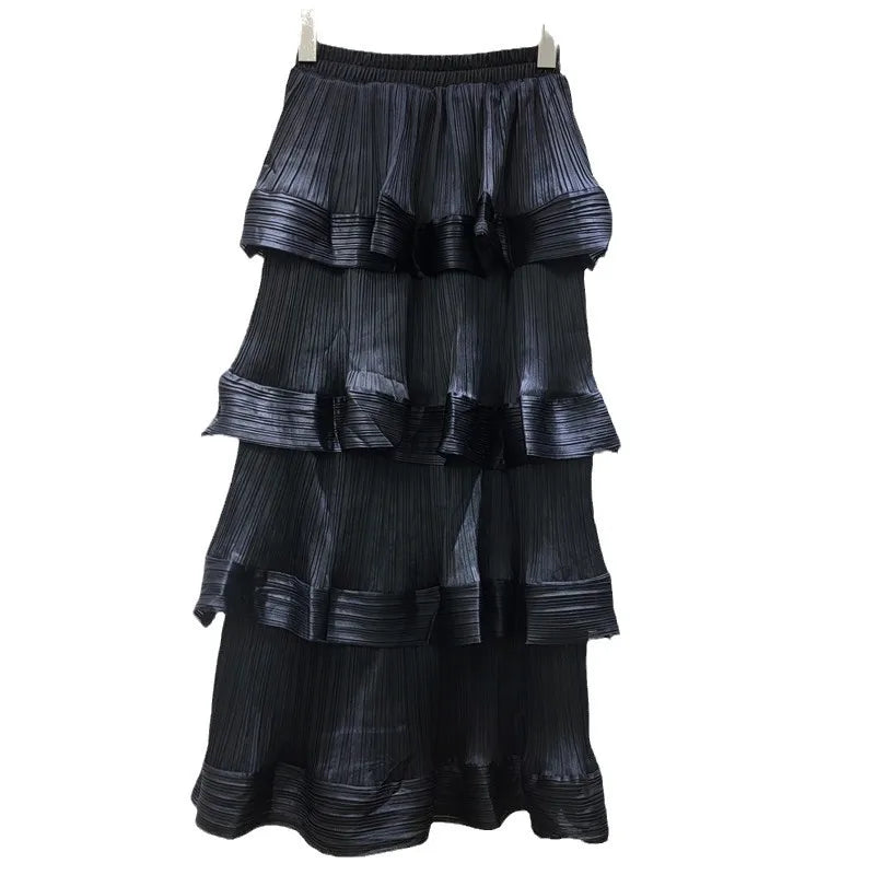 Boutique Wholesale 2026 Spring New Fashion Design with Elegant Temperament A-line Women's Skirt
