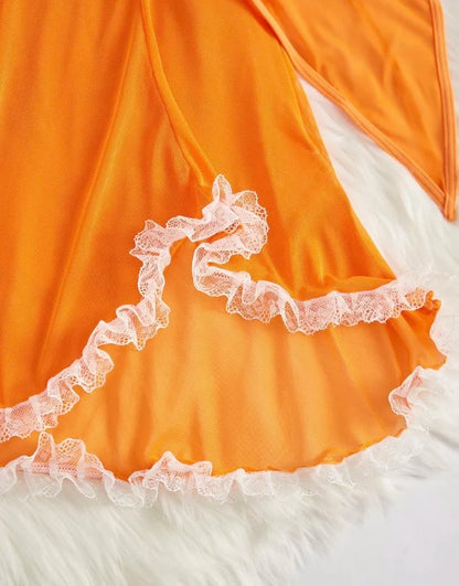 High Quality Comfortable Nightgown Sexy Hot Intimate Lingerie for Women Comfortable Skin-Friendly Lace Decoration ODM
