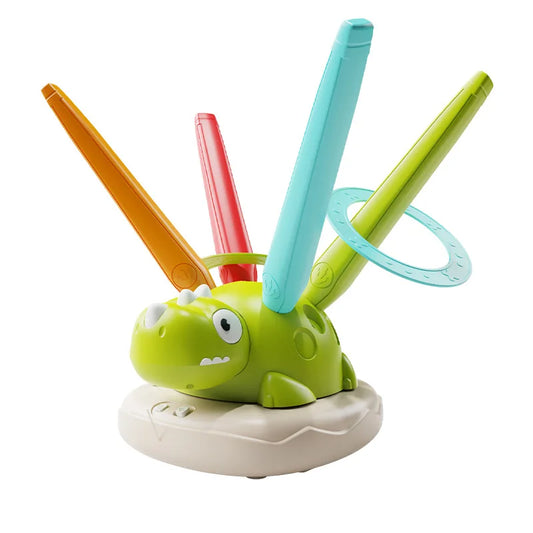 Kids 3-In-1 DINOSAUR Sports Toys Skipping Rope Machine Ferrule Game Training Toy Children Indoor Outdoor Games Educational Toys