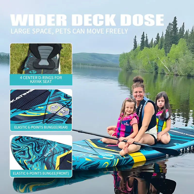 Skatinger Wholesale 11'6" US Warehouse Inflatable Stand Paddle Board FreeShipping Dropshipping Paddleboard SUP Inflatable Board