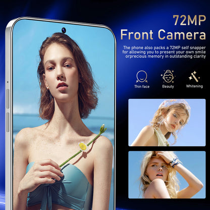 OEM S25 Ultra 5G Smartphones with 108MP Rear Camera 16GB+1TB Dual SIM 4K Screen Resolution CDMA Support Mobile Phone